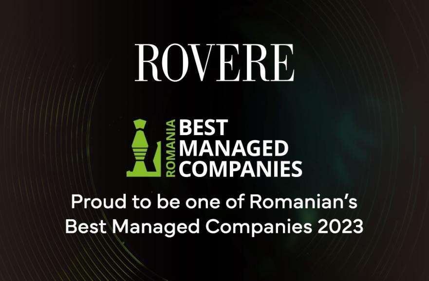 Rovere Mobili castiga premiul Best Managed Companies