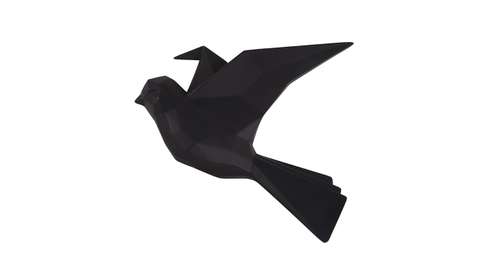 Cuier Origami Bird Large Matt Black