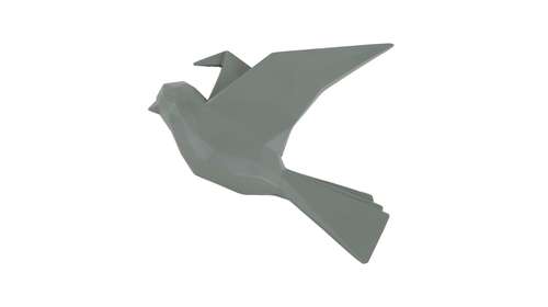 Cuier Origami Bird Large Jungle Green