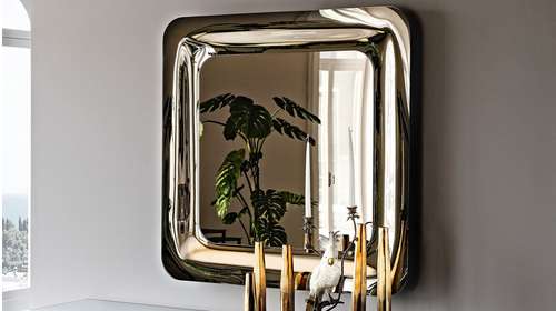 Oglinda Glenn Bronze Mirrored 120x120