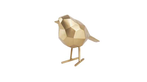 Decoratiune Bird Gold Small